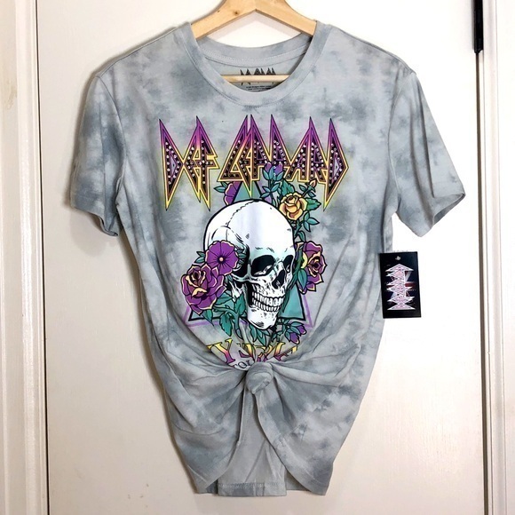 Def Leppard Hysteria 1987-88 Graphic Tee Sz S - Picture 1 of 11